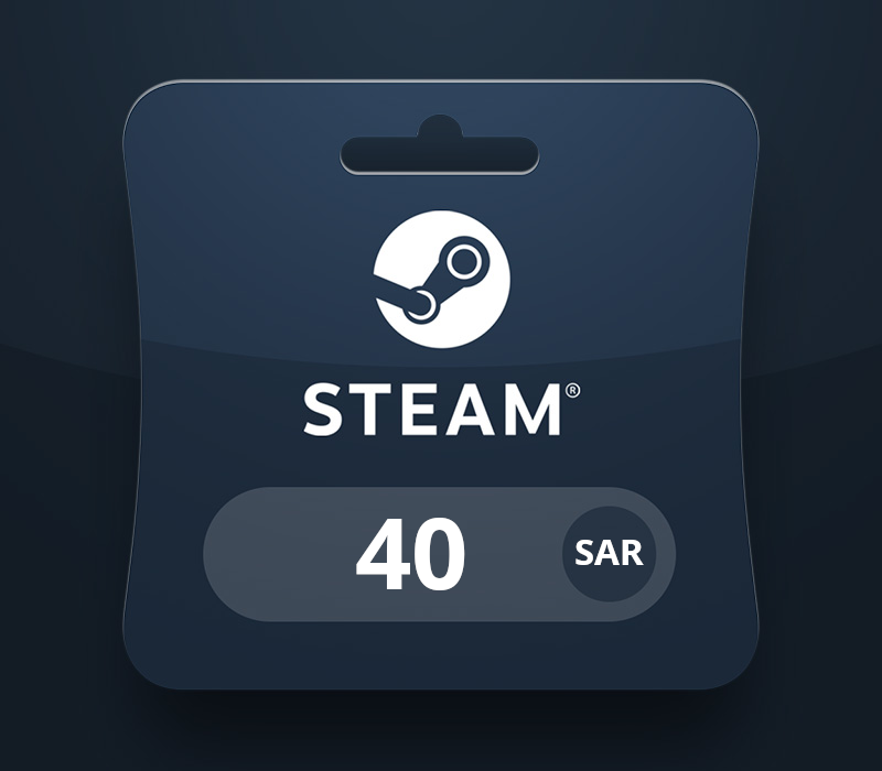 Steam Wallet SAR 40 Gift Card SA