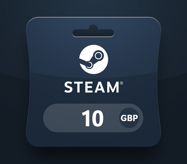 Steam Wallet GBP 10 Gift Card