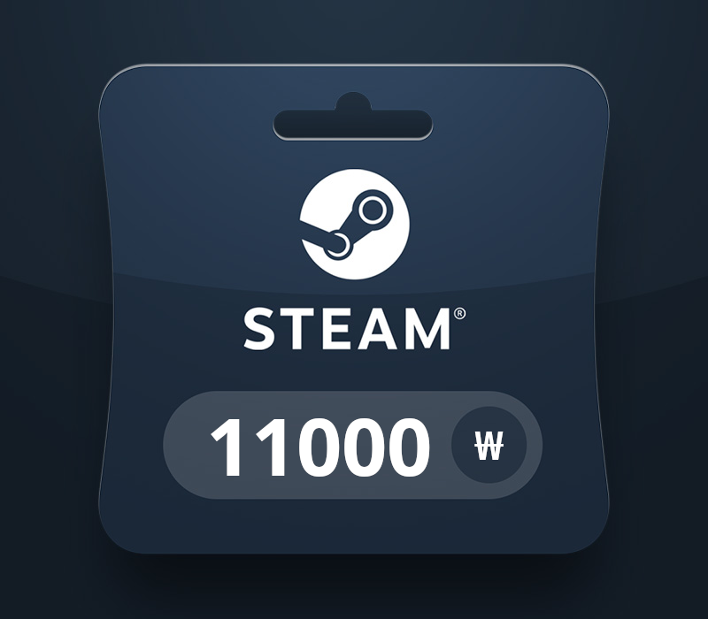 Steam Wallet KRW 11000 Gift Card KR