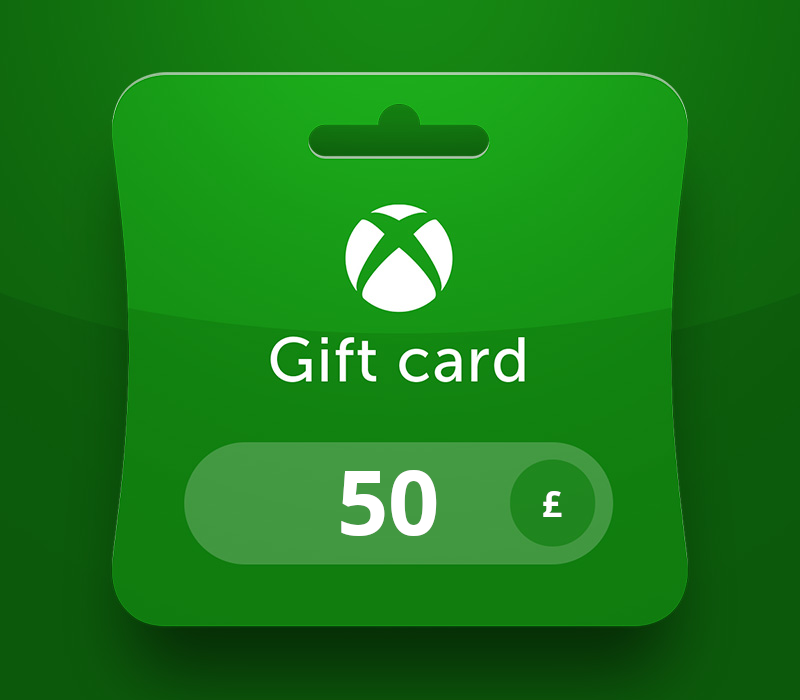 XBOX Live GBP 50 Prepaid Card