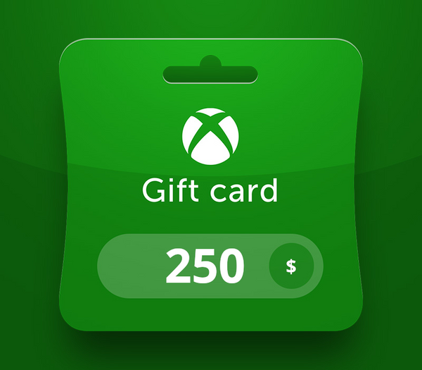 XBOX Live USD 250 Prepaid Card