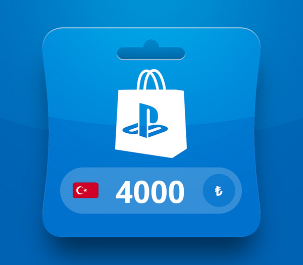 PlayStation Network TRY 4000 Card TR