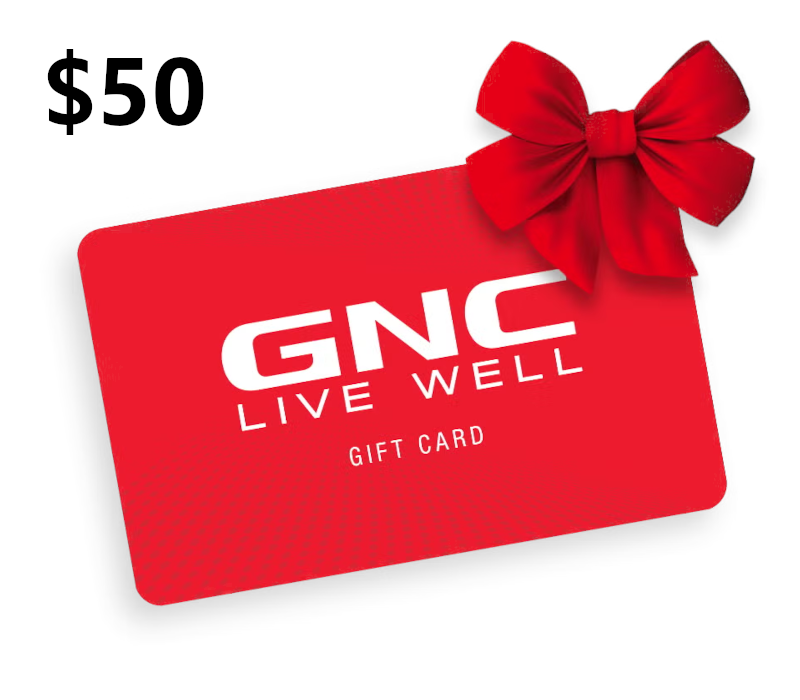 GNC USD 50 Gift Card