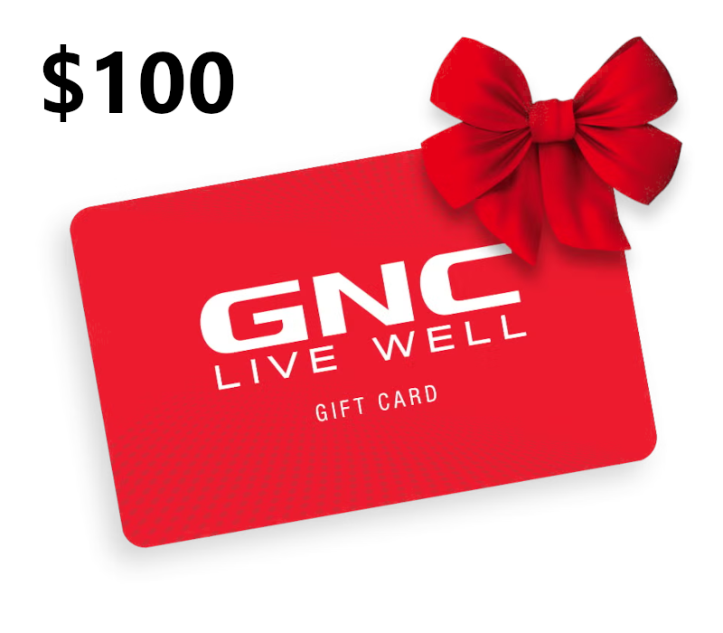 GNC USD 100 Gift Card