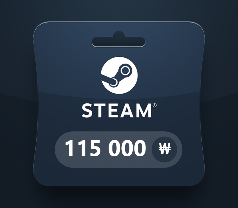 Steam Wallet KRW 115000 Gift Card KR