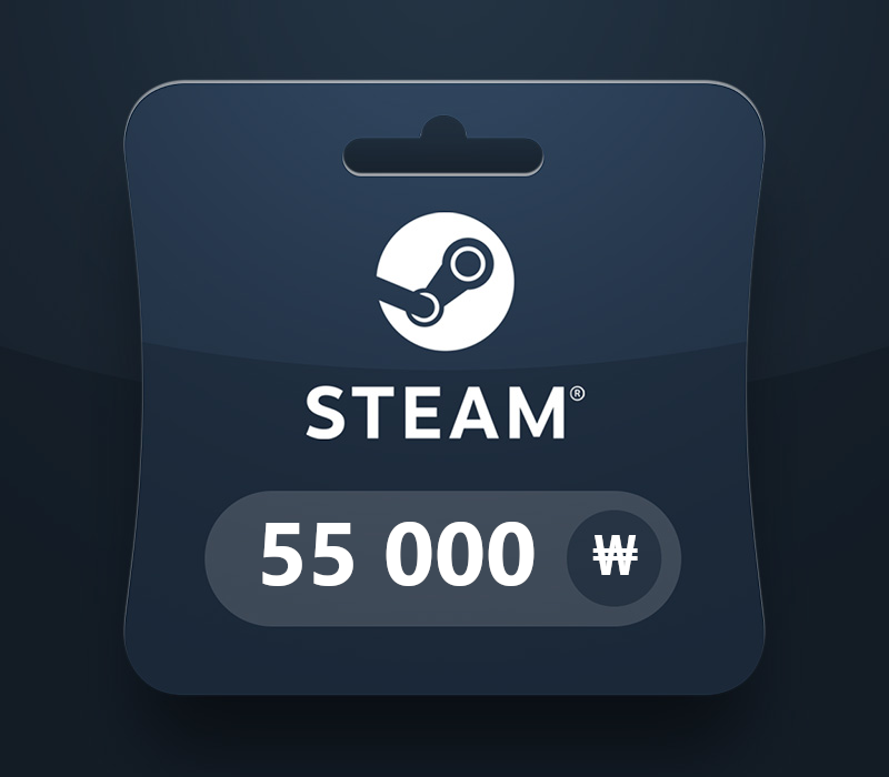 Steam Wallet KRW 55000 Gift Card KR