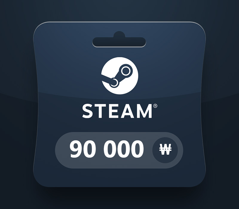 Steam Wallet KRW 90000 Gift Card KR