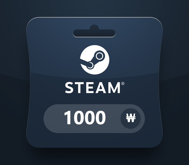 Steam Wallet KRW 1000 Gift Card KR