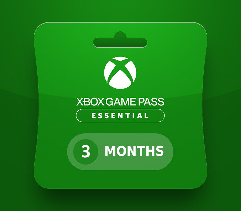 XBOX Game Pass Essential - 3 Month Subscription Card BR