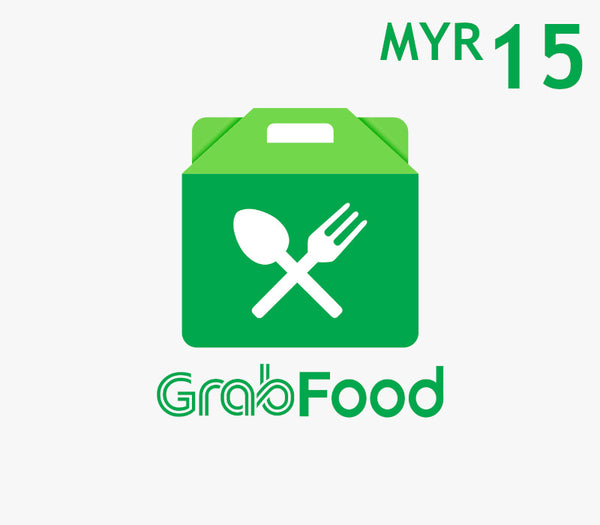 Grab Food MYR 15 Gift Card MY
