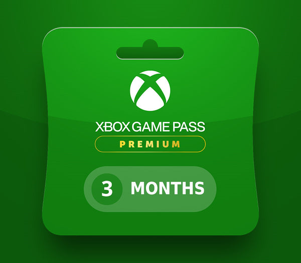 XBOX Game Pass Premium - 3 Month Subscription Card HK