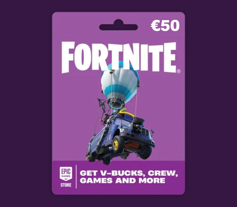 Fortnite EUR 50 PC Epic Games Gift Card FR