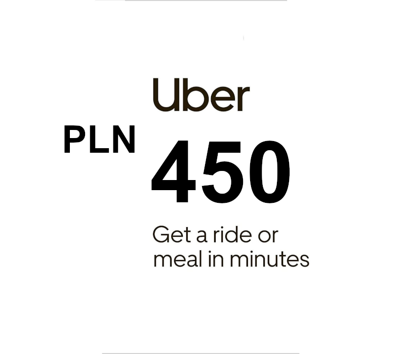 Uber PLN 450 Gift Card PL