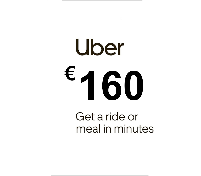 Uber EUR 160 Gift Card ES