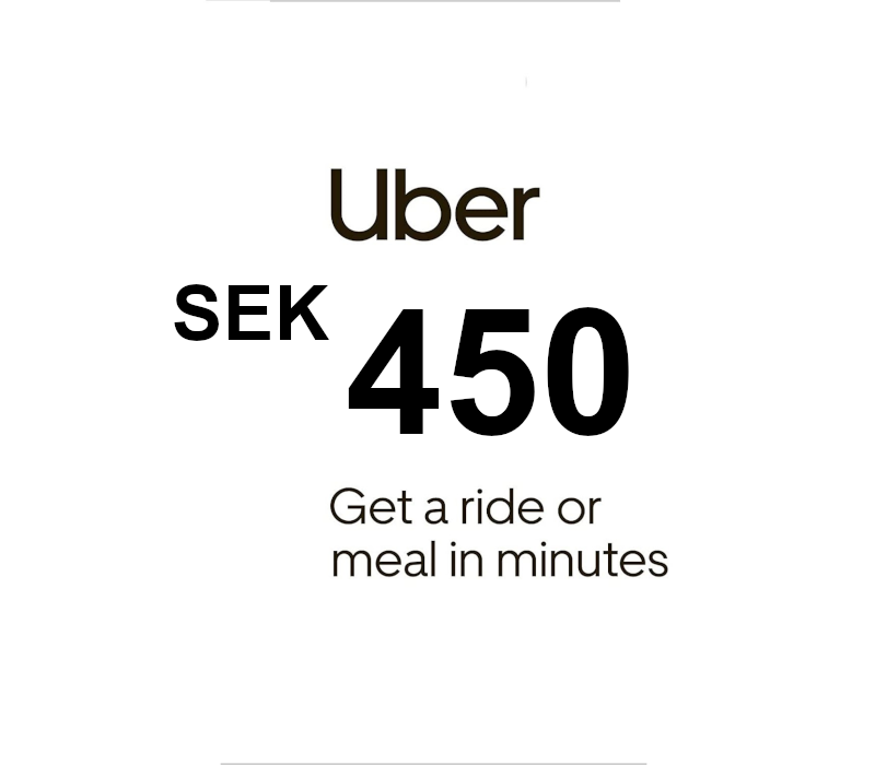 Uber SEK 450 Gift Card SE