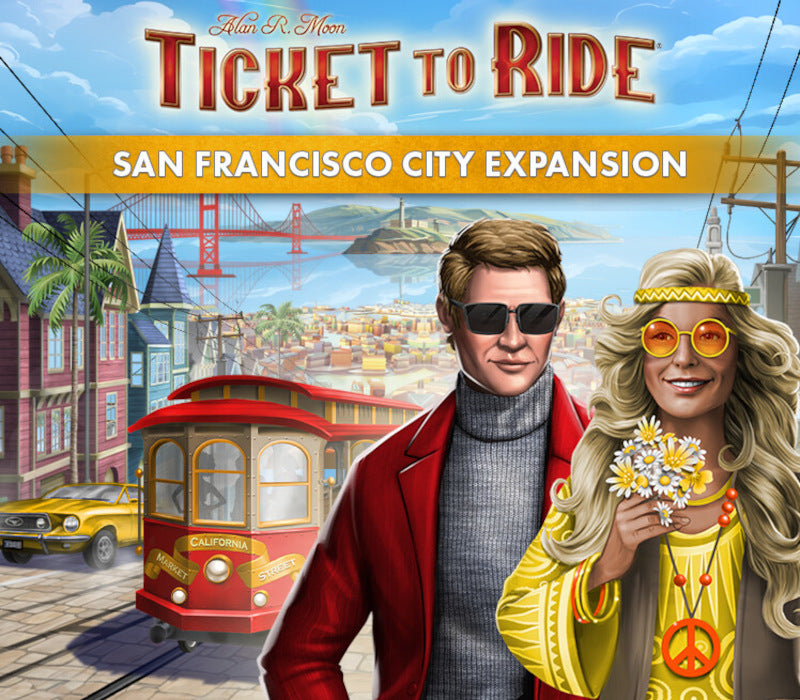 Ticket to Ride - San Francisco City Expansion DLC