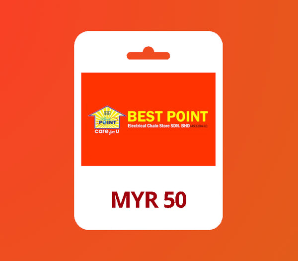 Best Point MYR 50 Gift Card MY