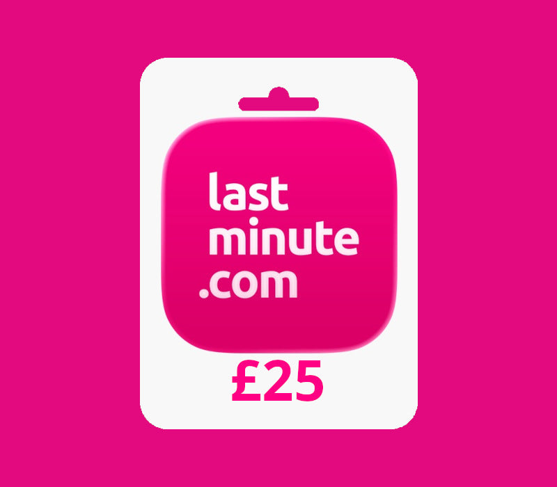 Lastminute.com GBP 25 Gift Card