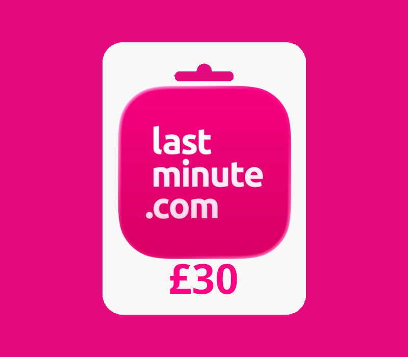 Lastminute.com GBP 30 Gift Card