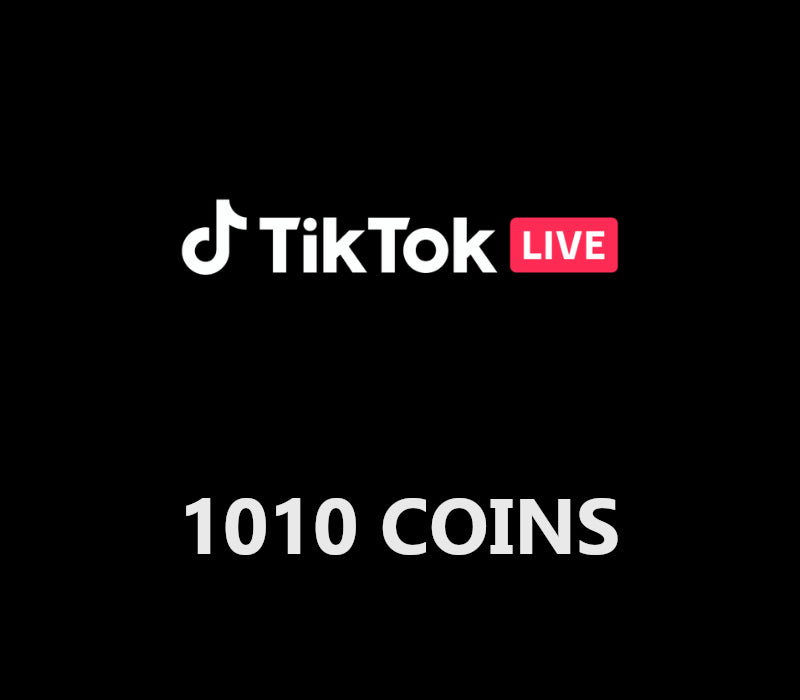 Tiktok 1010 Coins Gift Card AE