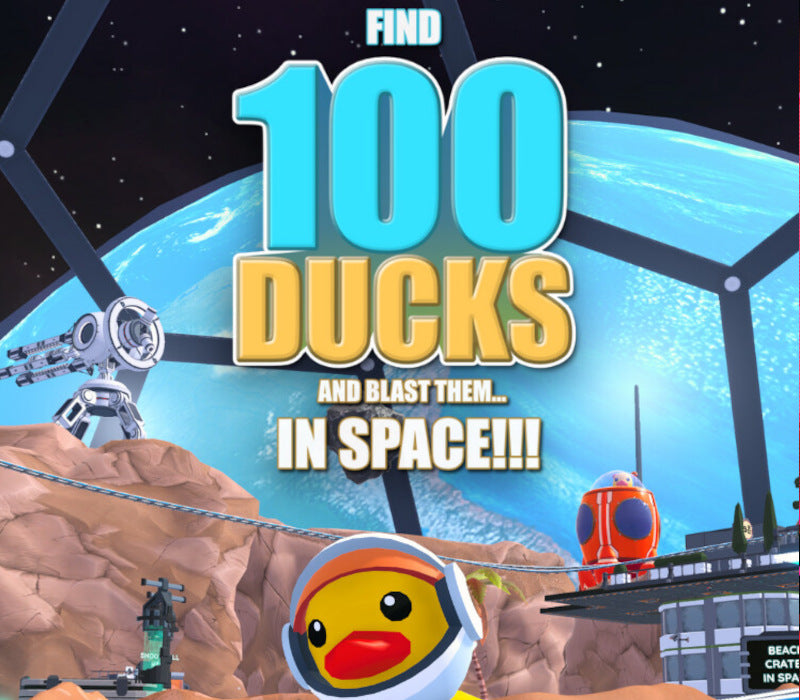 Find 100 Ducks and Blast Them...IN SPACE!!!