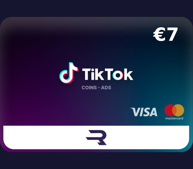 Rewarble TikTok EUR 7 Gift Card