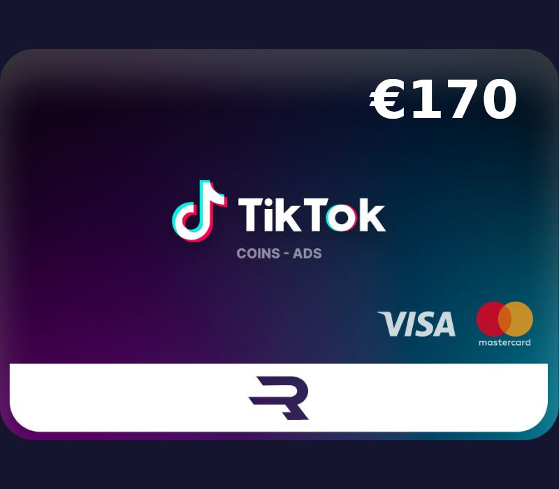 Rewarble TikTok EUR 170 Gift Card