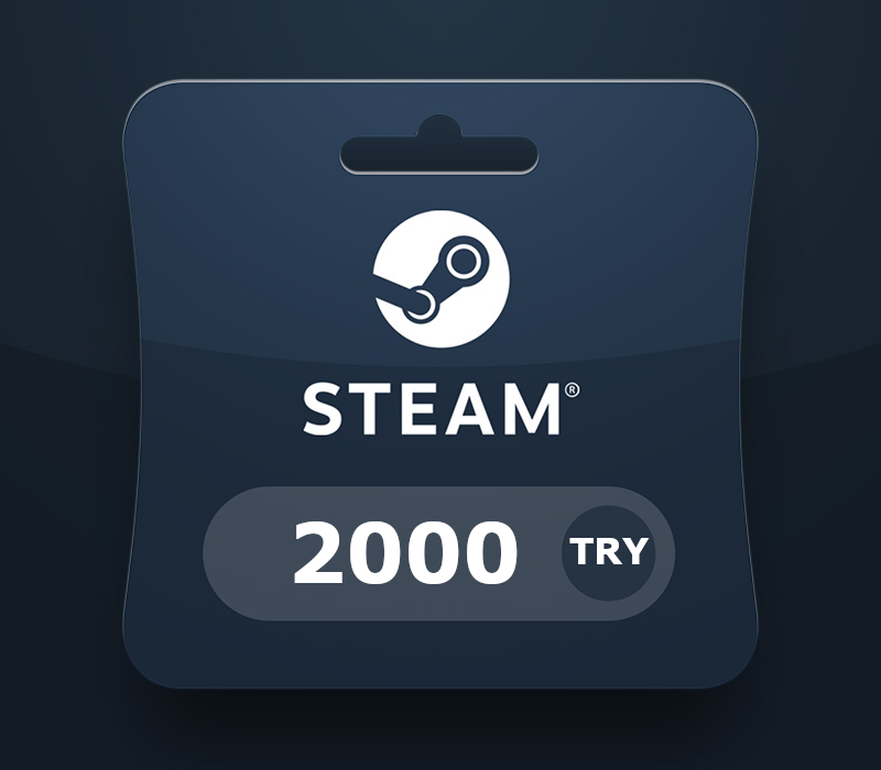 Steam Wallet TRY 2000 Gift Card TR