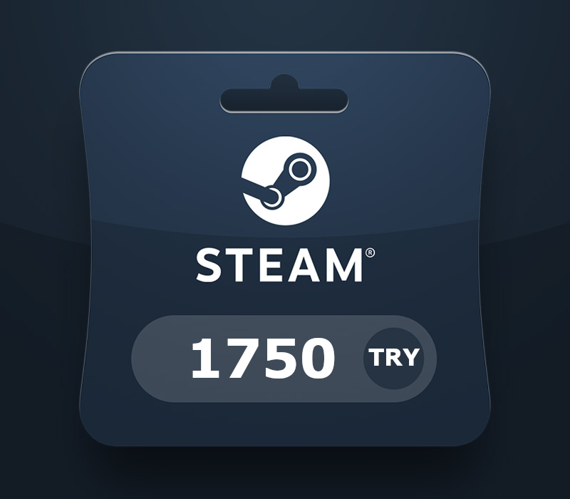 Steam Wallet TRY 1750 Gift Card TR