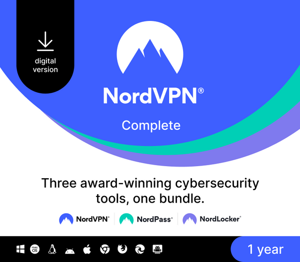 NordVPN Complete US Key (1 Year / 10 Devices)
