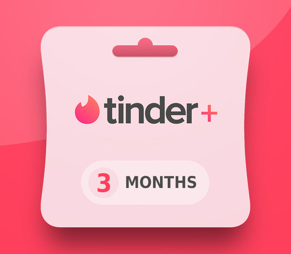 Tinder Plus - 3-Month Subscription Key MX