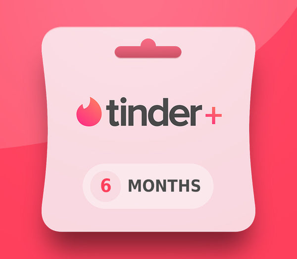 Tinder Plus - 6 Months Subscription Key QA