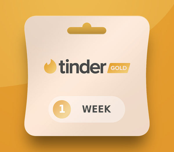 Tinder Gold - 1 Week Subscription Key MY