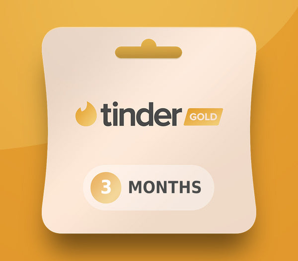 Tinder Gold - 3-Month Subscription Key PH