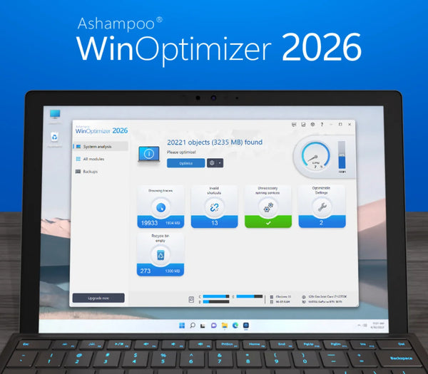 Ashampoo WinOptimizer 2026 Key (2 PCs)