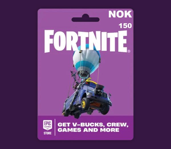 Fortnite NOK 150 PC Epic Games Gift Card NO