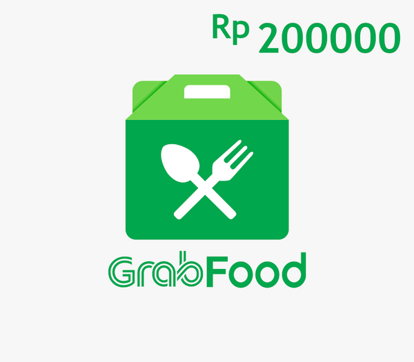 Grab Food IDR 200000 Gift Card ID