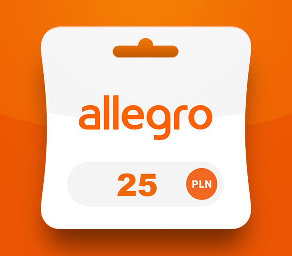 Allegro PLN 25 Gift Card PL