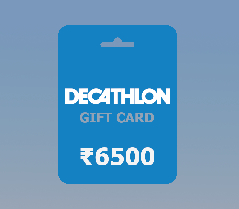 Decathlon INR 6500 Gift Card IN