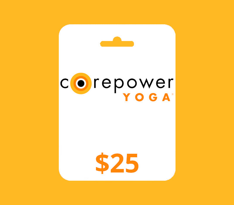 CorePower Yoga USD 25 Gift Card