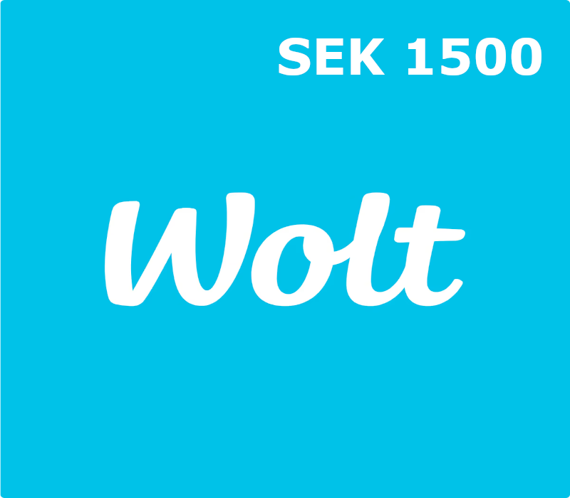 Wolt SEK 1500 Gift Card SE