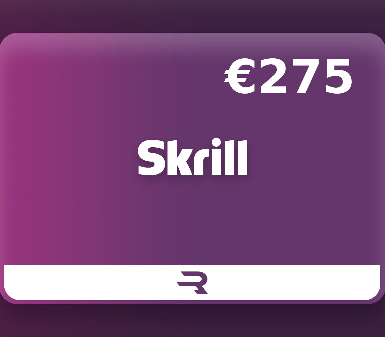 Rewarble Skrill EUR 275 Gift Card