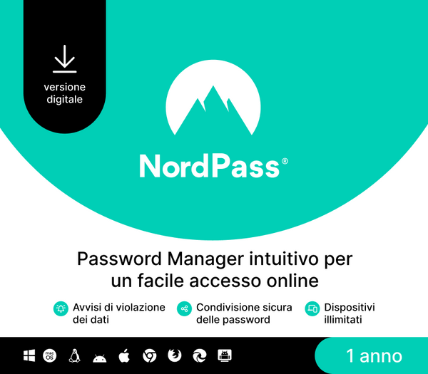 NordPass Premium IT Key (1 Year / Unlimited Devices)