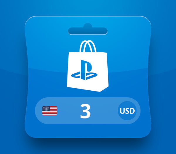 PlayStation Network Card USD 3 Gift Card