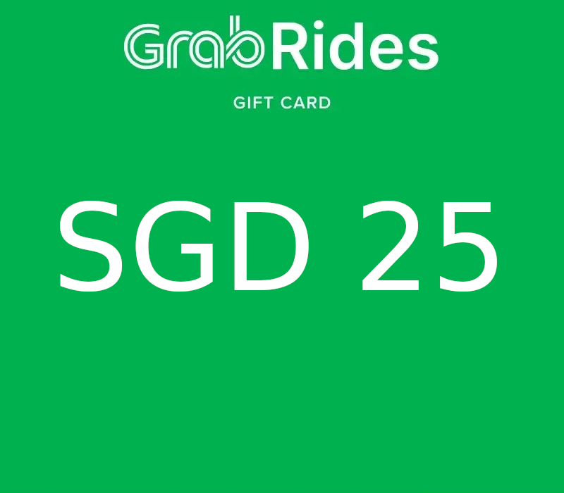 Grab Rides SGD 25 Gift Card SG