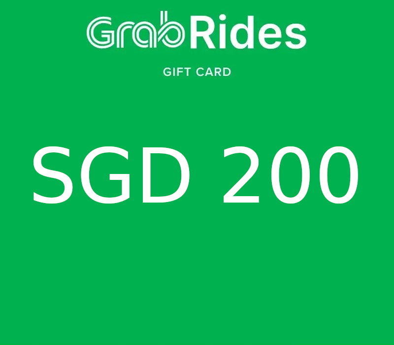 Grab Rides SGD 200 Gift Card SG