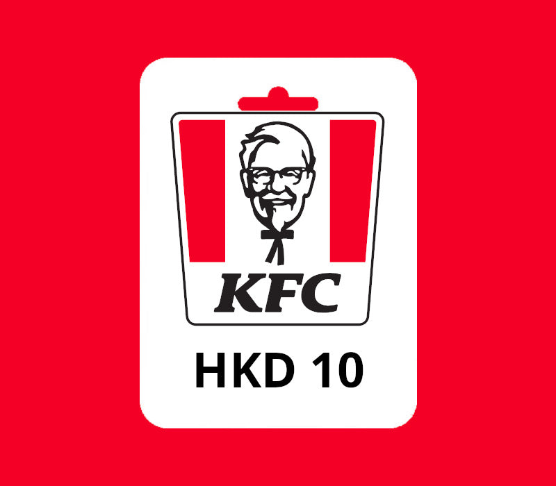 KFC HKD 10 Gift Card HK