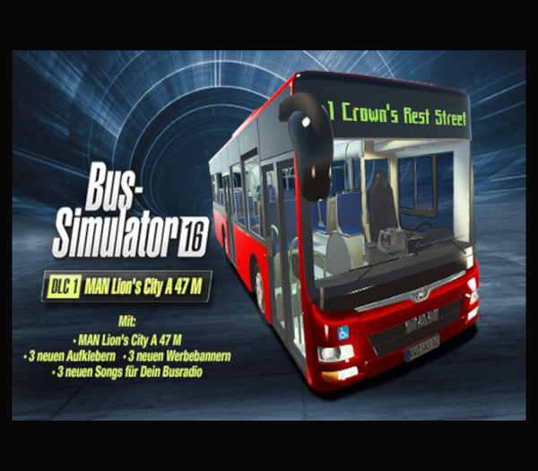 Bus Simulator 16 - MAN Lion's City A 47 M 16 DLC