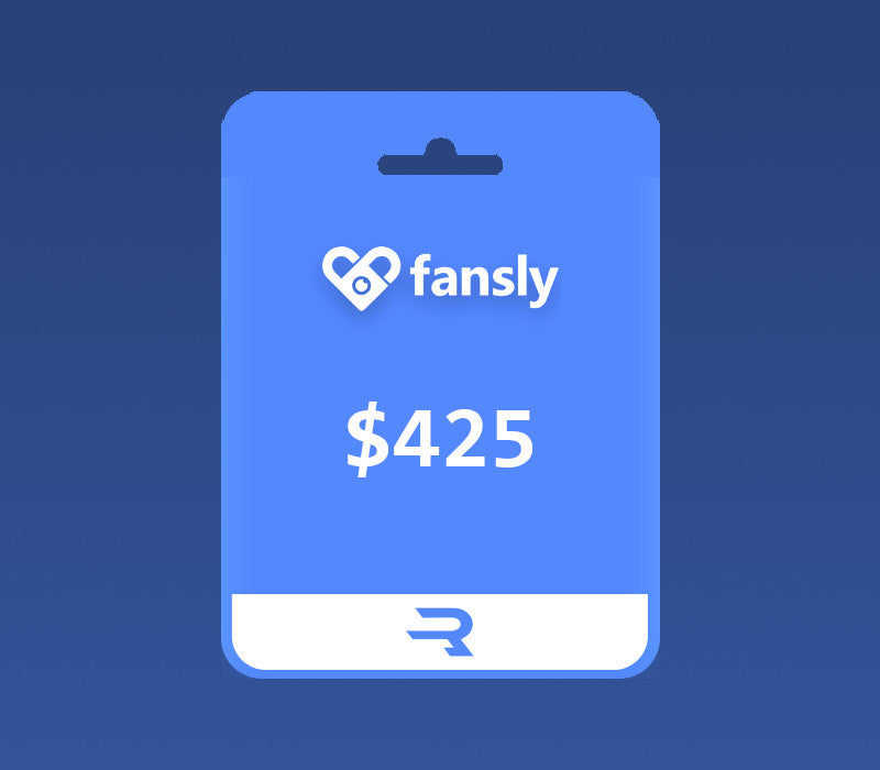 Rewarble Fansly USD 425 Gift Card