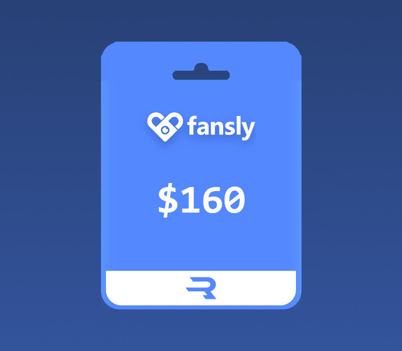 Rewarble Fansly USD 160 Gift Card